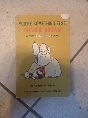 You're Something Else, Charlie Brown 1967 1st Edition peanuts book nice look